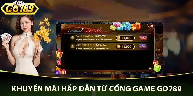 Ưu đãi và chương trình khuyến mãi hấp dẫn tại Go789